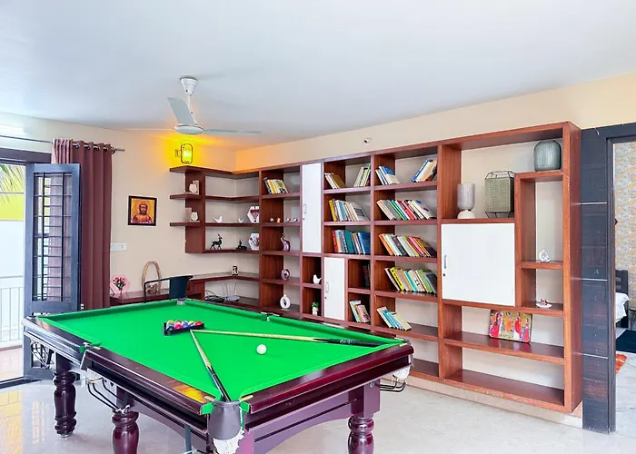 Lagoon Luxe 4Bhk Luxury Terrace Pool Villa With Private Theatre & Pool Table By Spacez Bangalore